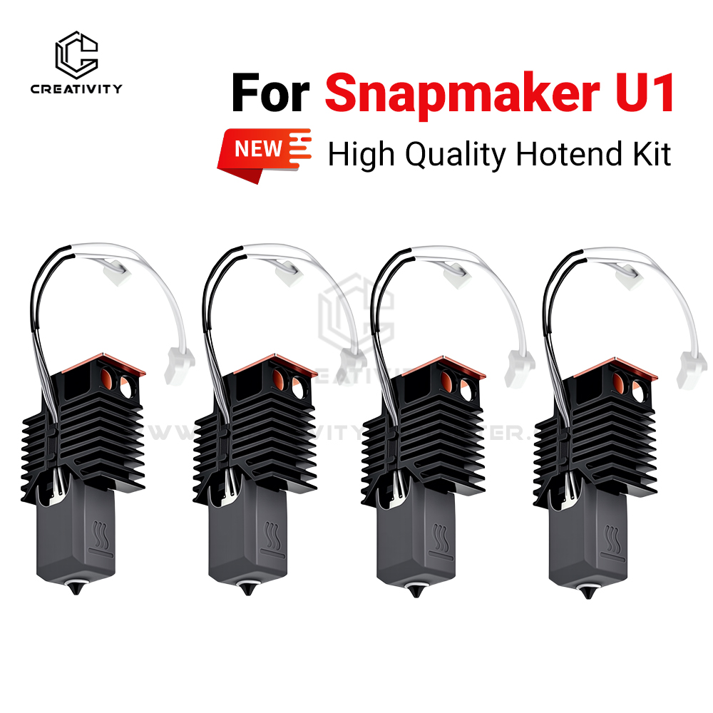 High Flow Ceramic Hotend - Snapmaker U1 için Tam Montajlı Hotend,