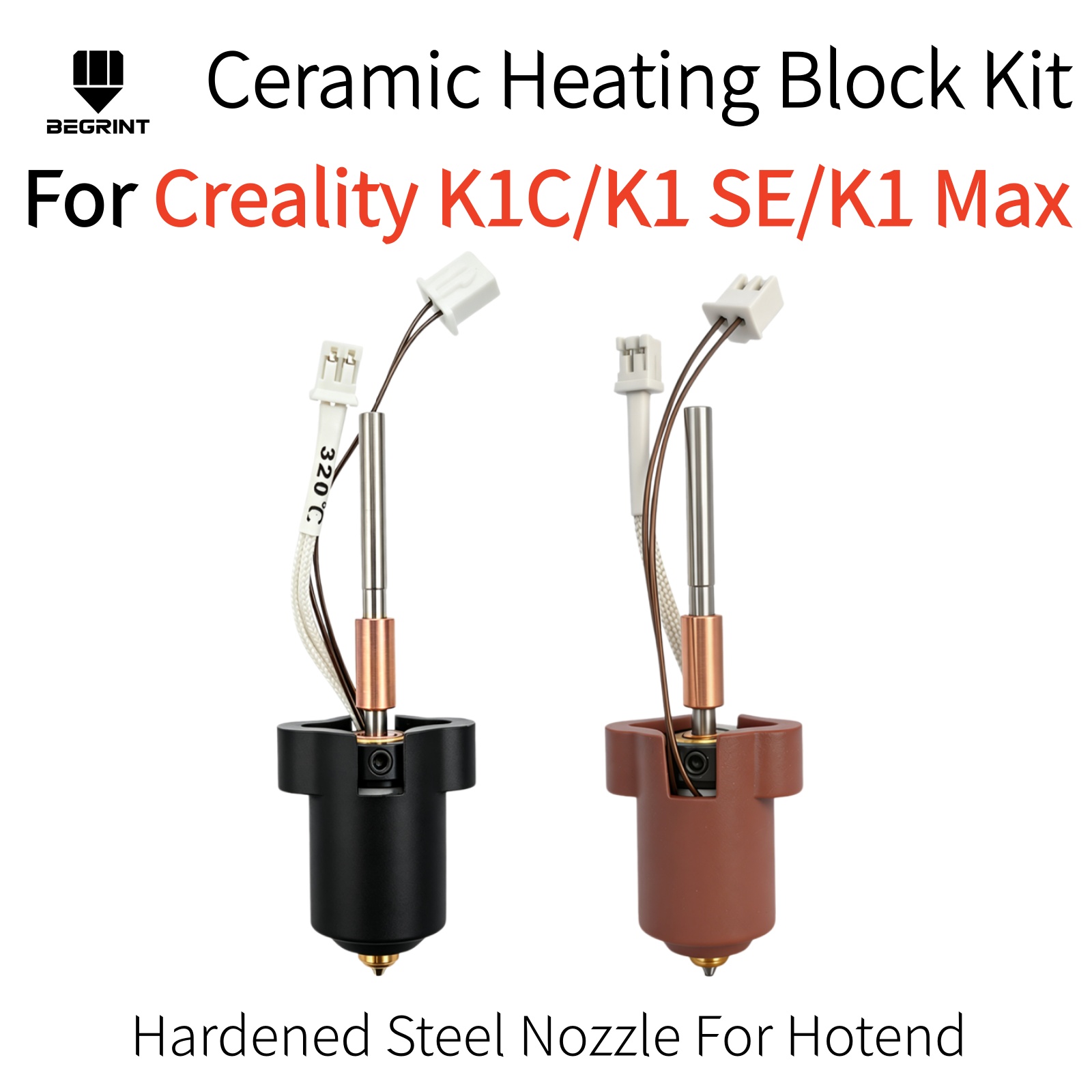 High Flow Ceramic Hotend - Creality K1C K1 MAX K1 SE