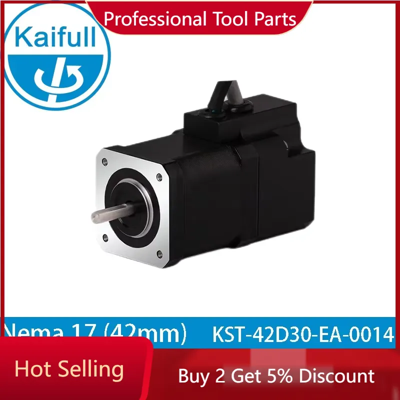 Closed Loop Stepper Motor Nema 17 - Kaifull Nema 17 Hibrit Kapalı Döngü