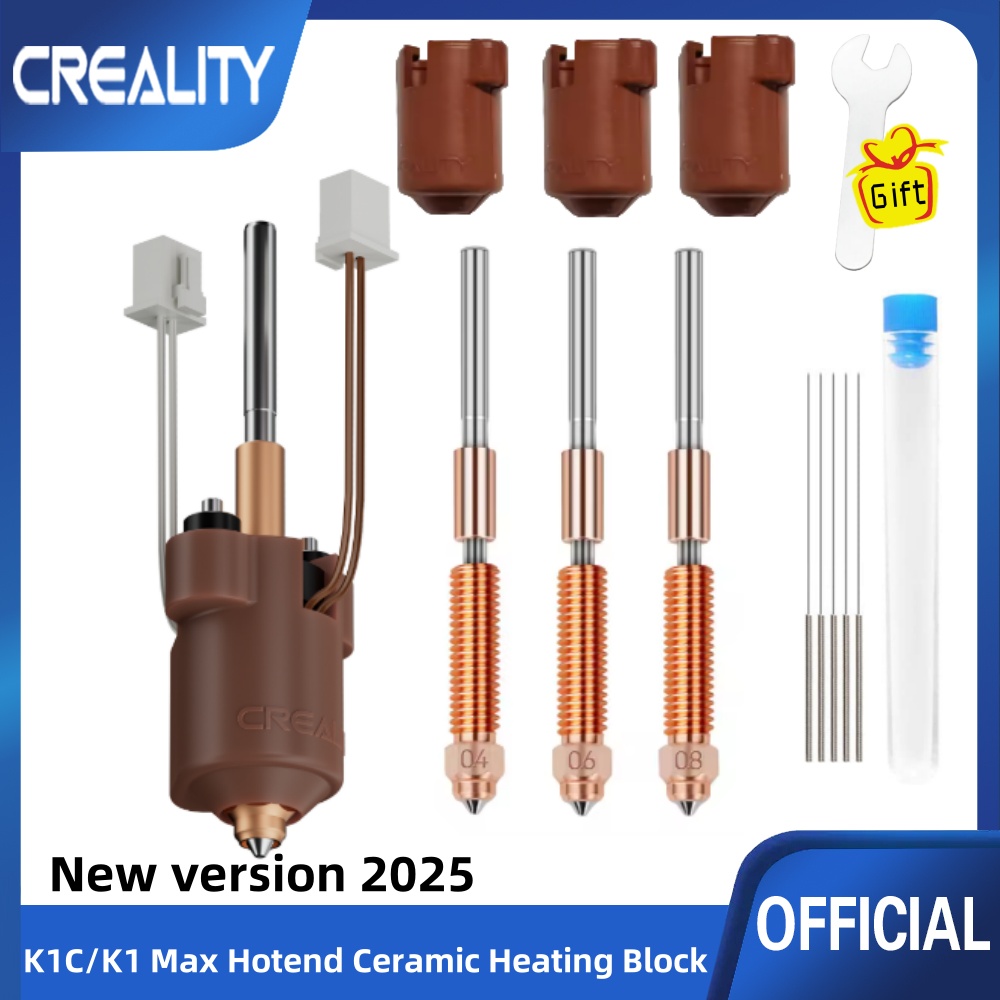 High Flow Ceramic Hotend - Creality Resmi K1C Seramik Isıtma Bloğu