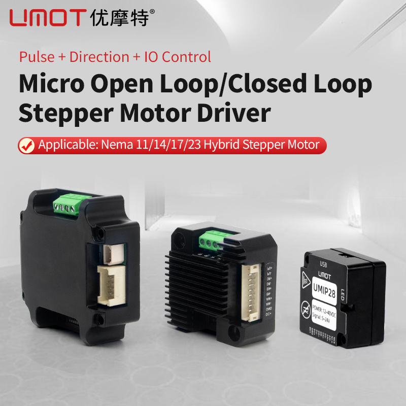 UMOT Nema 11 14 17 23 IO Kontr - Closed Loop Stepper Motor Nema 17 incelemesi ve fiyatı