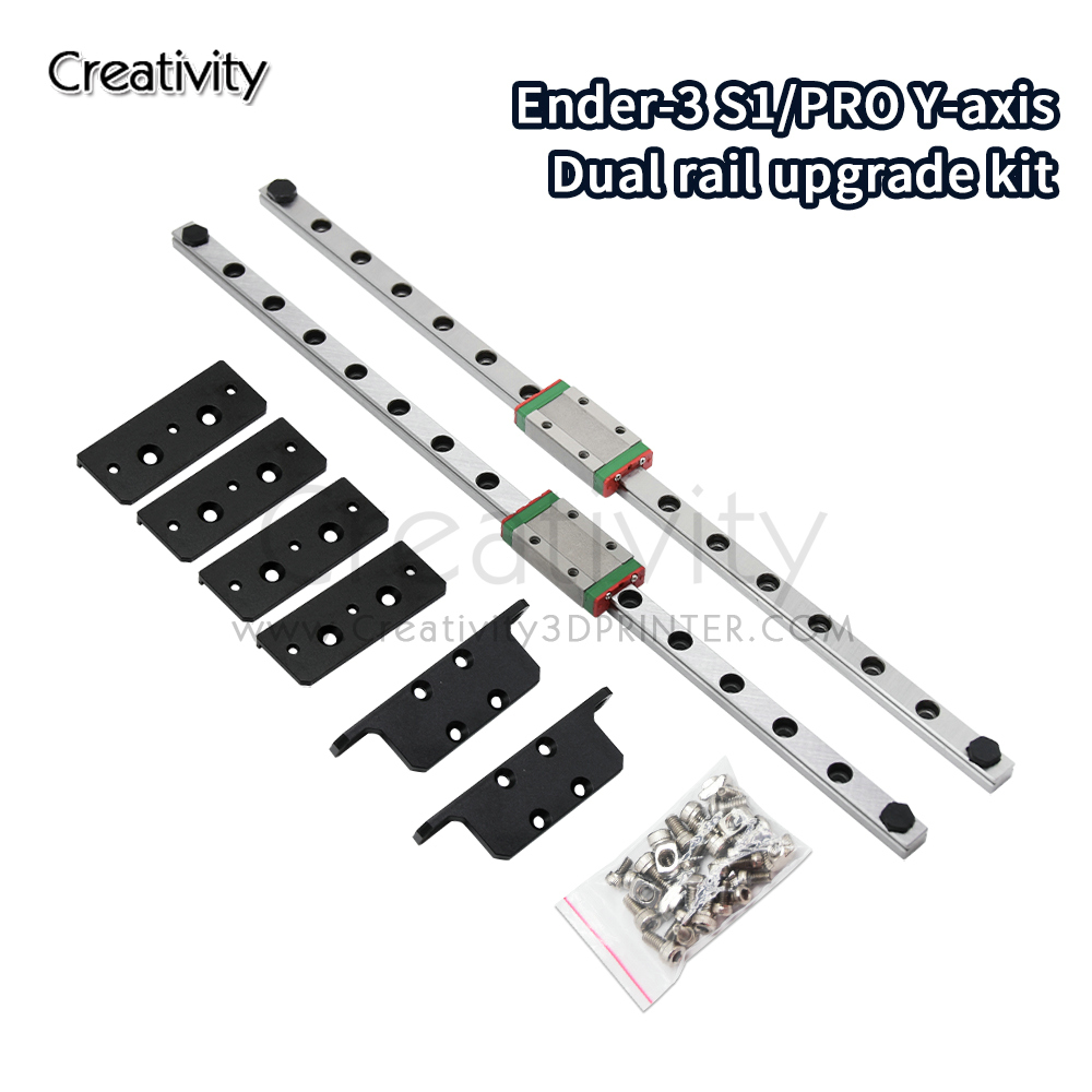 Ender 3 S1 çift y-eksen yüksel - Linear Rail Mgn12H Set incelemesi ve fiyatı