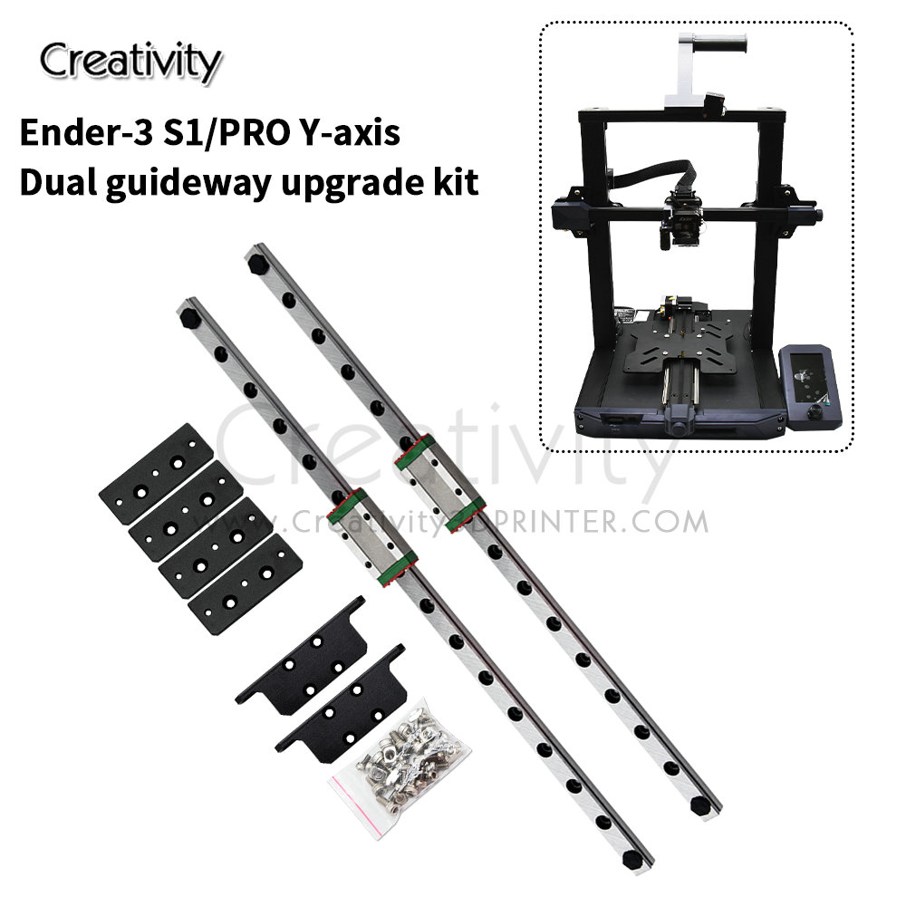 Ender 3 S1 çift y-eksen yüksel - Linear Rail Mgn12H Set incelemesi ve fiyatı