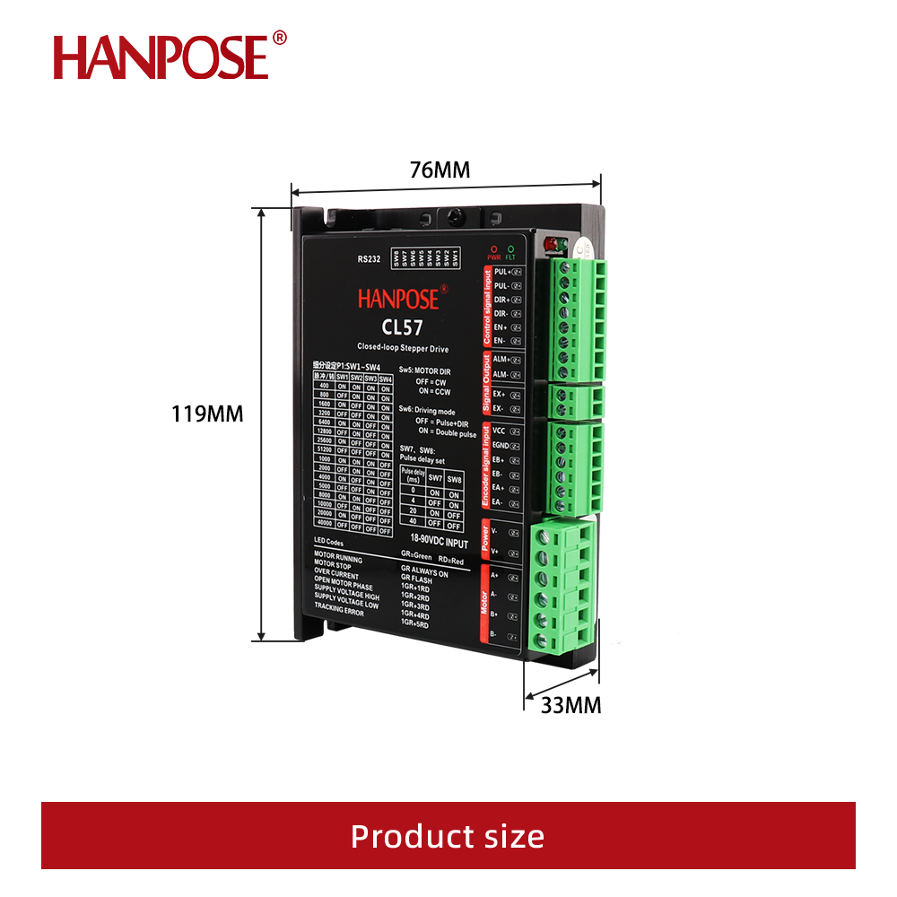 NEMA17 NEMA23 CNC Kontrol Ciha - Closed Loop Stepper Motor Nema 17 incelemesi ve fiyatı