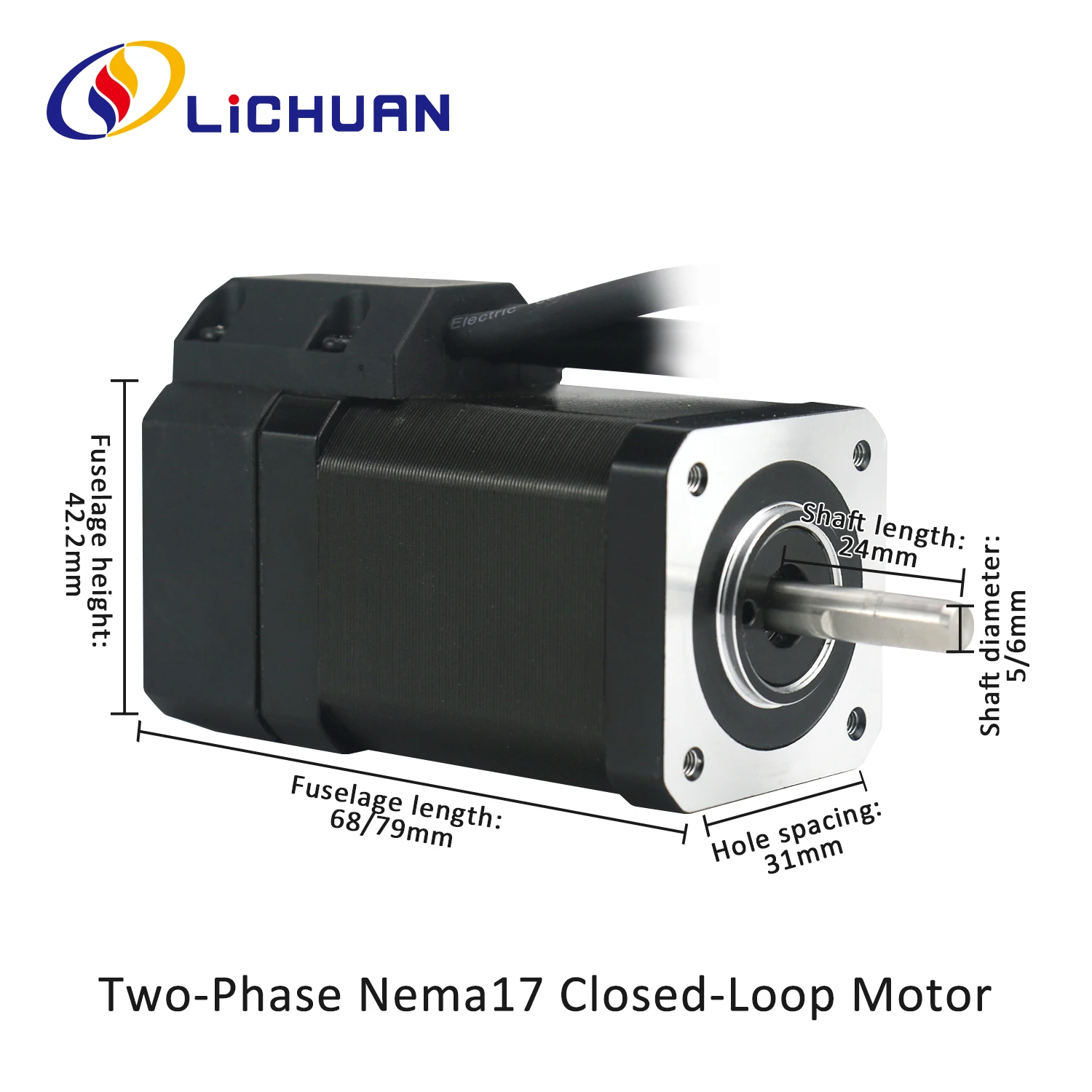 2026 Lichuan DC24V~50V 1.2A 10 - Closed Loop Stepper Motor Nema 17 incelemesi ve fiyatı