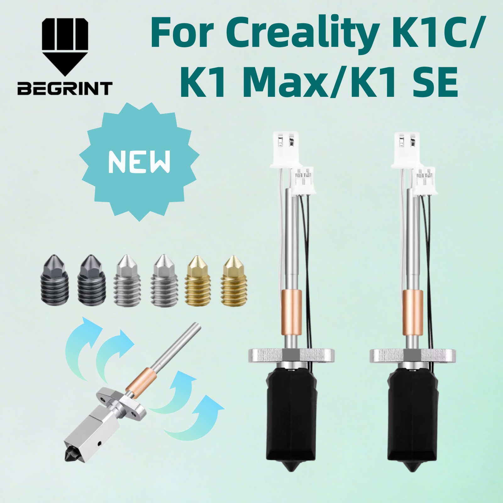 Creality K1C/K1 Max/K1 SE için - High Flow Ceramic Hotend incelemesi ve fiyatı